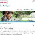 Air Liquide Donates to 501c3