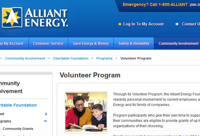 Alliant Energy donates the Nonprofiteers